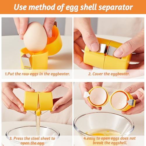 Egg Shell Opener – Easy Egg Cracker Tool for Clean, Mess-Free & Precise Egg Opening