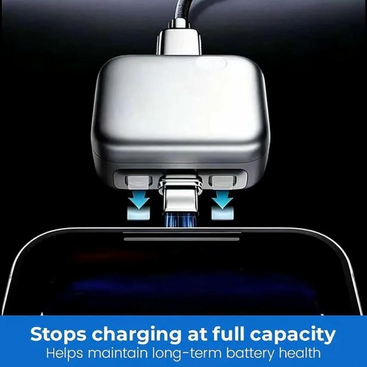 PopGuard 140W Automatic Charging Disconnector | Smart Battery Charger Protector & Auto Power Cut-Off | Fast Charging Protection