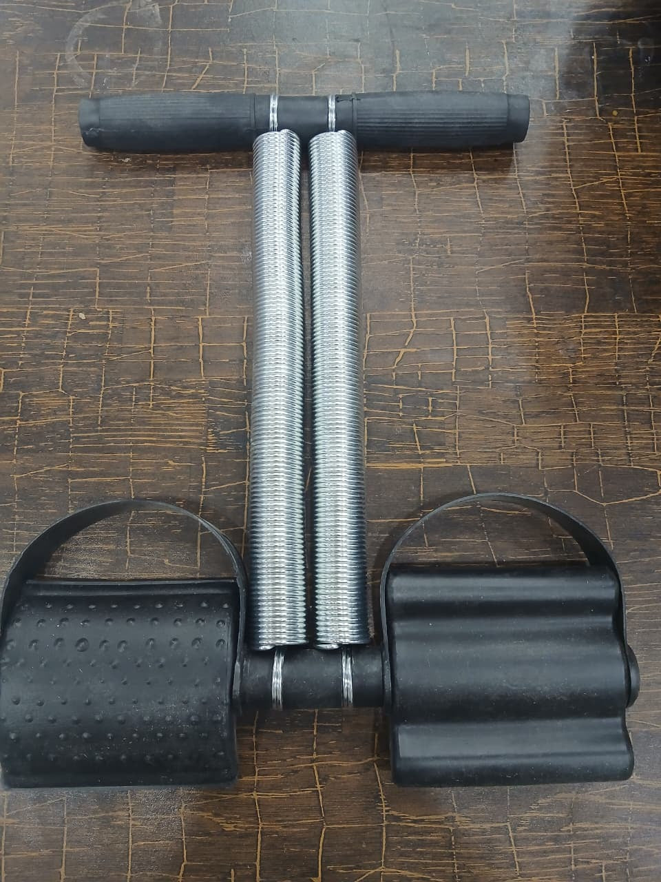 Tummy Trimmer Double Spring Abdominal Exerciser | Portable Resistance Workout Equipment | Home Fitness Exercise Machine for Abs, Arms & Legs