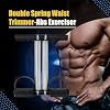 Tummy Trimmer Double Spring Abdominal Exerciser | Portable Resistance Workout Equipment | Home Fitness Exercise Machine for Abs, Arms & Legs