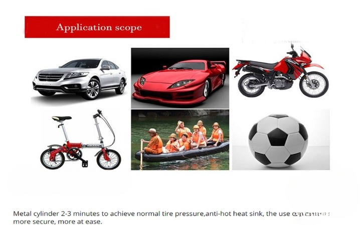 Foot & Hand Air Pump with Pressure Gauge – Manual Tyre Inflator Pump for Car, Bike, Bicycle & Motorcycle