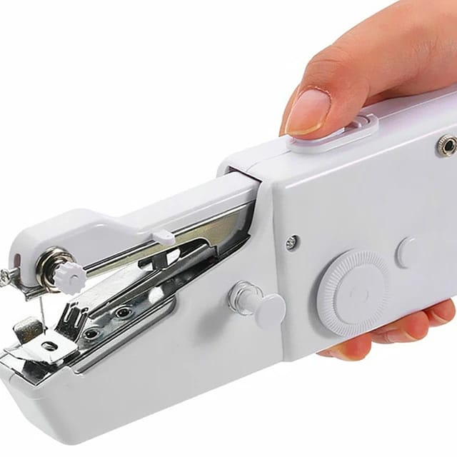New Handy Stitch Mini Sewing Machine Portable Handheld Sewing Machine for Beginners, Home & Travel Clothing Repair