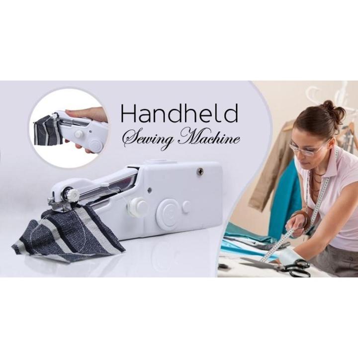 New Handy Stitch Mini Sewing Machine Portable Handheld Sewing Machine for Beginners, Home & Travel Clothing Repair
