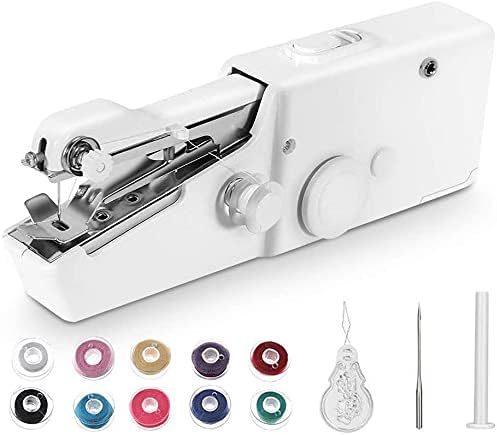 New Handy Stitch Mini Sewing Machine Portable Handheld Sewing Machine for Beginners, Home & Travel Clothing Repair