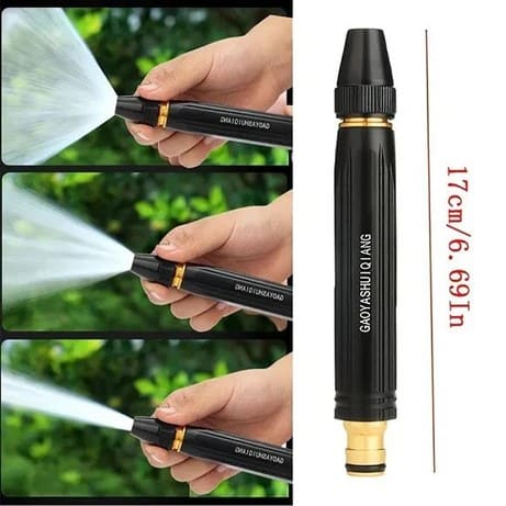 High Pressure Adjustable Water Spray Gun | Multi-Purpose Hose Nozzle for Car Washing, Garden & Home Cleaning