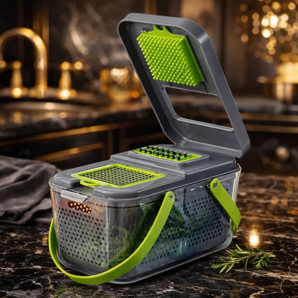 12-in-1 Multifunctional Vegetable Cutter | Vegetable Slicer, Chopper & Dicer Kitchen Tool