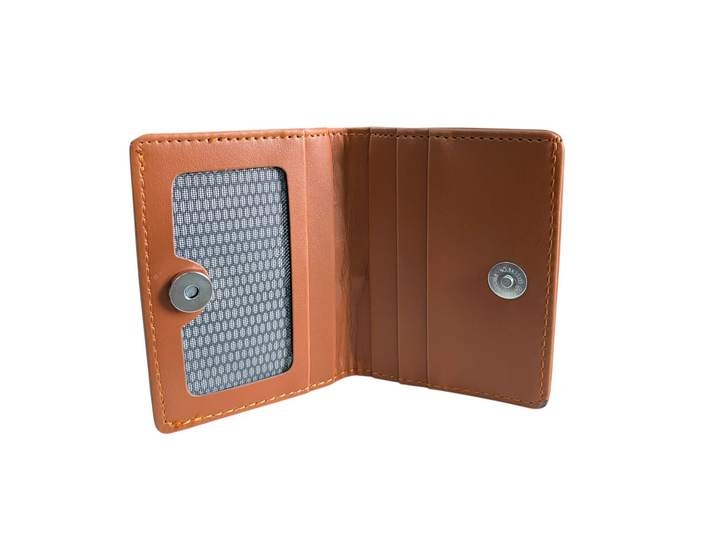 Magnetic Button Card Holder for Men & Women – Slim, Stylish & Compact Wallet