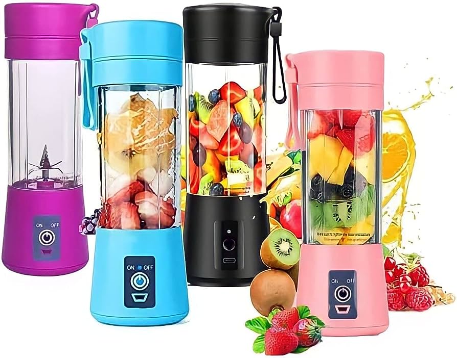 Portable USB Rechargeable Juicer Blender – Fresh Smoothies Anytime, Anywhere