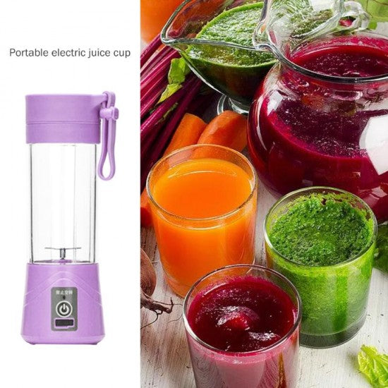 Portable USB Rechargeable Juicer Blender – Fresh Smoothies Anytime, Anywhere