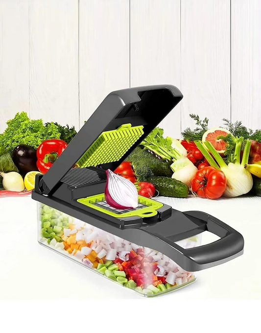 12-in-1 Multifunctional Vegetable Cutter | Vegetable Slicer, Chopper & Dicer Kitchen Tool
