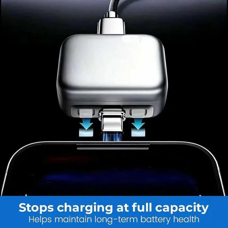 PopGuard 140W Automatic Charging Disconnector | Smart Battery Charger Protector & Auto Power Cut-Off | Fast Charging Protection